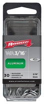 Arrow WA316 Rivet Washer, 3/16 in ID, Aluminum