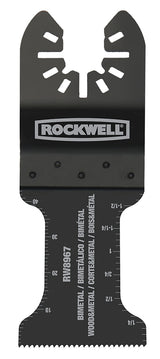 Rockwell RW8967 Oscillating Saw Blade, Bi-Metal, 1-3/8 in W