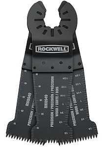Rockwell RW8967.3 Oscillating Saw Blade, 1-3/8 in W, Bi-Metal