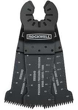 Rockwell RW8967.3 Oscillating Saw Blade, 1-3/8 in W, Bi-Metal