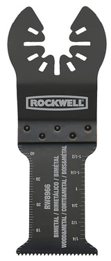 Rockwell RW8966 Oscillating Saw Blade, Bi-Metal, 1-3/16 in W
