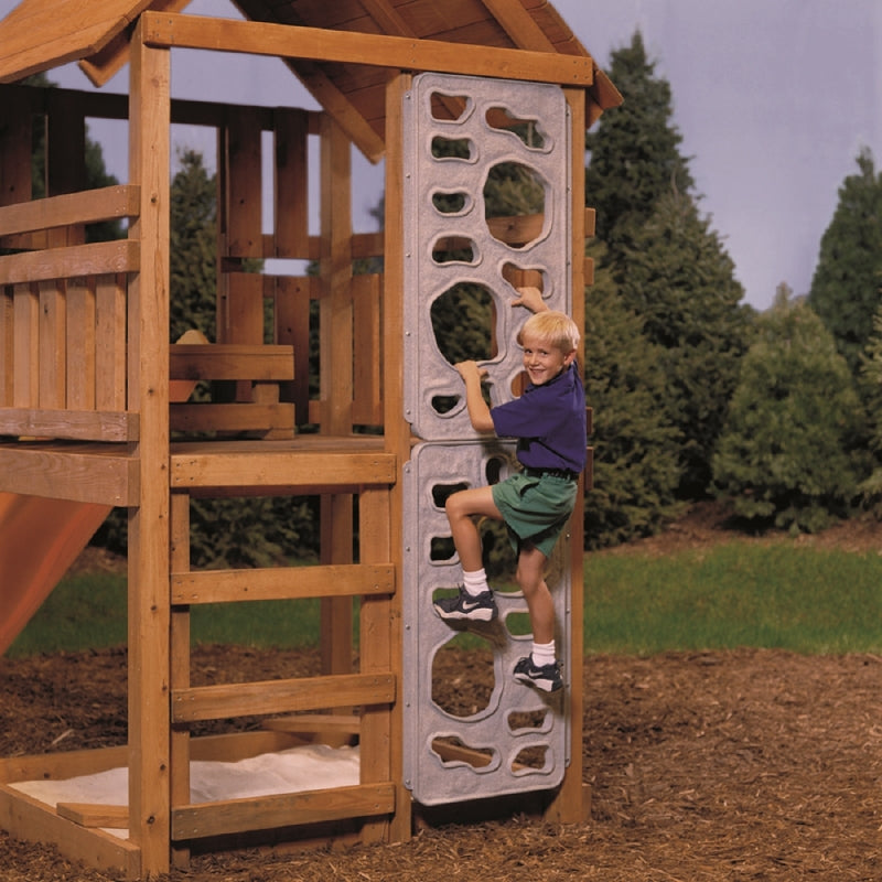 Playstar PS 8870 Vertical Climber, HDPE, Gray, For: 48 in, 60 in Playdeck