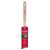 Wooster 5231-1-1/2 Paint Brush, Gold Bristle/White, Beech Hardwood Handle, 1-1/2 in W, 2-7/16 in L Bristle, Sash Handle