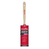 Wooster 5220-2 Paint Brush, Silver/White, Birchwood Handle, 2 in W, 2-11/16 in L Bristle, Polyester Bristle