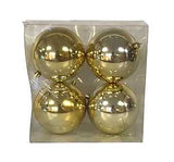 Hometown Holidays 99925 Ball Ornament, 100 mm H, PVC, Assorted, Pack of 16