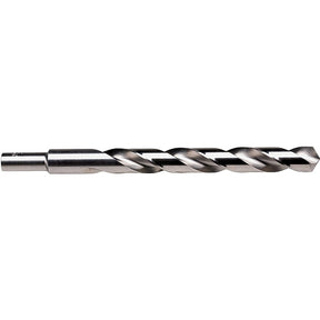Irwin 73828 Jobber Drill Bit, 7/16 in Dia, 5-1/2 in OAL, Spiral Flute, 2-Flute, 7/16 in Dia Shank, Reduced Shank