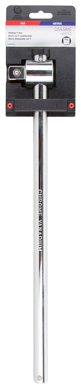 Vulcan SB6018 Sliding T-Bar, 18 in L, Silver