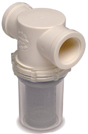 Shurflo Raw Water Strainer 3/4",Raw Water Strainers are built to keep your bait tank