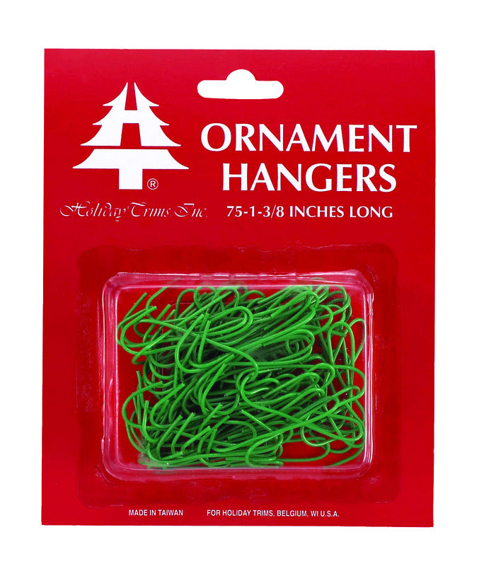 Holiday Trims 1-3/8 in. Ornament Hooks 75 pk, Pack of 72