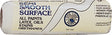 Linzer RC102-9 Roller Cover, 1/2 in Thick Nap, 9 in L, Woven Fabric Cover, White