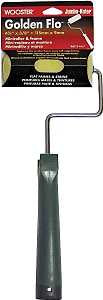 Wooster Jumbo-Koter Golden Flo RR115-4 1/2 Frame and Cover, 3/8 in Nap, Fabric Cover, Sher-Grip Handle