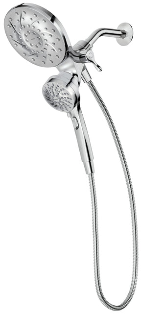 Moen Engage Series 26009 Hand Shower and Rain Shower Combo, 1/2 in Connection, IPS, 2.5 gpm, 6 -Spray Function