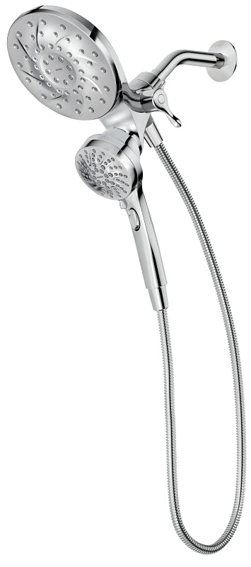 Moen Engage Series 26009 Hand Shower and Rain Shower Combo, 1/2 in Connection, IPS, 2.5 gpm, 6 -Spray Function