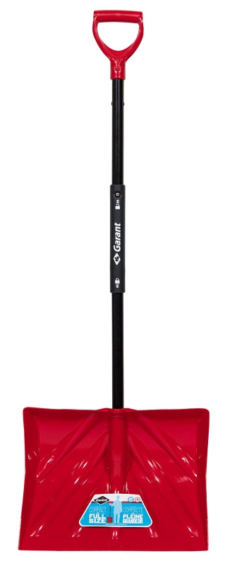 Garant GPM18FSKD Snow Shovel, 18 in W Blade, 18 in L Blade, Poly Blade, 28-3/4 in OAL
