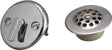 Plumb Pak PP826-65 Trim Kit, Chrome-Plated, For: 1-3/8 in and 1-1/2 in Bath Drains