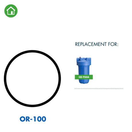 Culligan OR-100 Filter Housing O-ring, Buna-N, For: HD-950, HD-950A Water Filters
