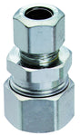 Plumb Pak PP80PCLF Tube Adapter, 5/8 in, Compression, Chrome-Plated