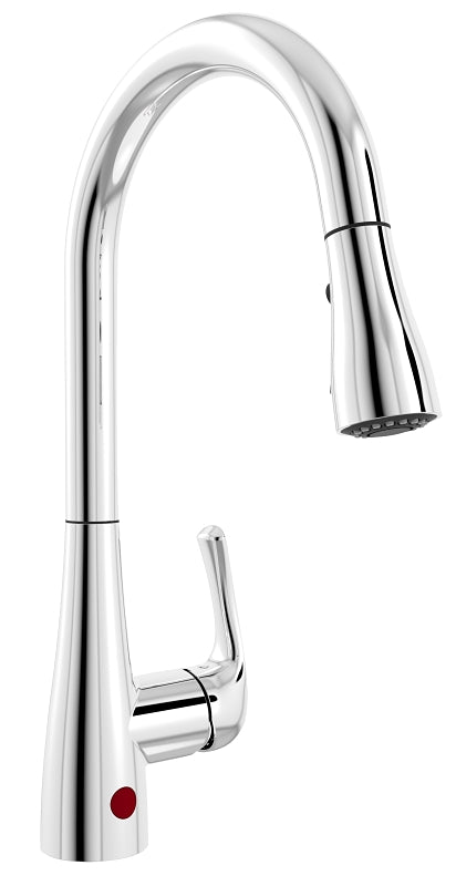 Belanger Essential Series NEX76CCP Kitchen Faucet, 2.2 gpm, Brass, Chrome Plated, ADA Compliant
