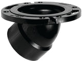 Oatey 43815 Closet Flange, 2.36 in W Dimensions, 3, 4 in Connection, ABS, Black