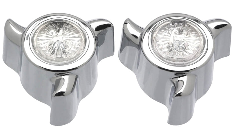 Danco 88746 Faucet Handle, Knob, Specifications: 2.6 in OD, 1-13/16 in Dia Base, Zinc, Chrome Plated