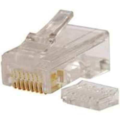 Gardner Bender GMC-88C6 Modular Plug, Rounded, Cat 6 Cable, RJ-45 Connector, 8-Contact, 8-Position, 8/PK