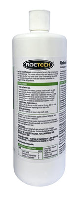 Roetech UT-Q-6 Urinal Treatment, 1 qt Bottle, Liquid, Yellow