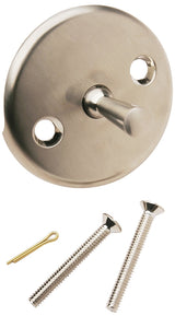 Plumb Pak PP826-1BN Tub Face Plate, Brushed Nickel