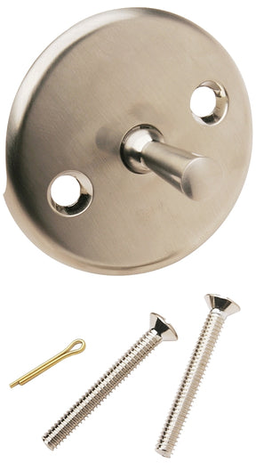 Plumb Pak PP826-1BN Tub Face Plate, Brushed Nickel