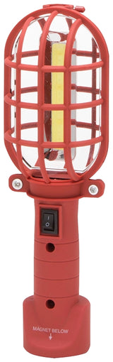 PowerZone 12578 Trouble Light, 1-Lamp, LED Lamp, 200 Lumens, Red/Black/Yellow/Orange, Pack of 12