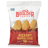 Boulder Canyon Hickory Barbeque Kettle Cooked Potato Chips 2 oz Pegged, Pack of 8