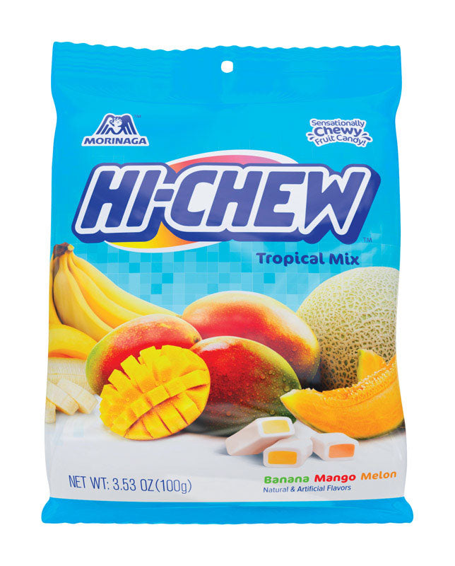 Hi-Chew Tropical Mix Tropical Chewy Candy 3.53 oz, Pack of 6