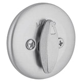 Kwikset 660 26DRCALRCSK3BX Deadbolt, Traditional, Satin Chrome, 2-3/8, 2-3/4 in Backset, 1-3/4 to 1-3/8 in Thick Door, Pack of 3