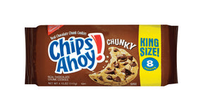 Chips Ahoy! Chunky Chocolate Chip Cookies 4.15 oz Packet, Pack of 8
