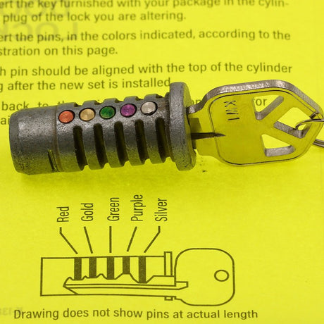 Prime-Line E 2400 Keying Kit, Steel