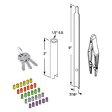 Prime-Line E 2400 Keying Kit, Steel