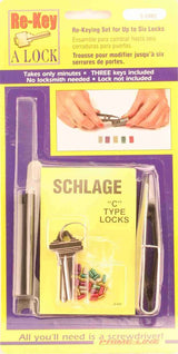 Prime-Line E 2402 Keying Kit, Steel, 1 EA