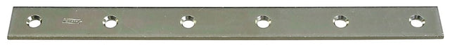 National Hardware N220-335 Mending Brace, 12 in L, 1-1/8 in W, Steel, Zinc, Screw