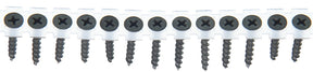 Senco 06A Series 06A125P Screw, Gray, #6 Thread, 1-1/4 in L, Bugle Head, #2 Drive, Steel, Phosphate, 1000/PK