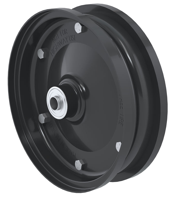 ProSource FTF13X3 Flat Free Tire, 600 lb, 2-Wheel, 13 x 3 in Wheel