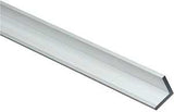 National Hardware 4204BC Series N247-387 Angle Stock, 3/4 in L Leg, 48 in L, 1/8 in Thick, Aluminum, Mill