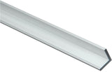 National Hardware 4204BC Series N247-387 Angle Stock, 3/4 in L Leg, 48 in L, 1/8 in Thick, Aluminum, Mill