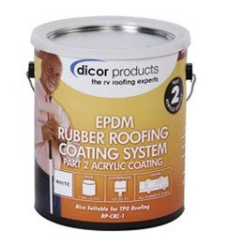 Dicor Rubber Roof Coating System-Part 2, Tan, Gal.
