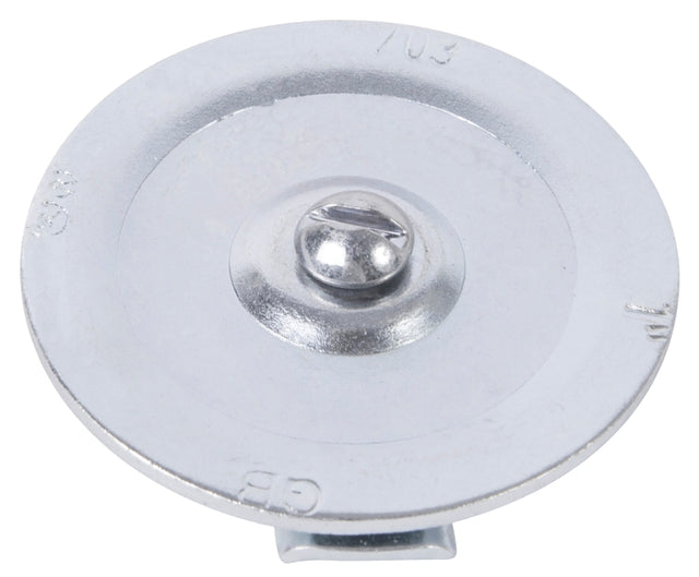 Gardner Bender KO703 Knockout Seal, 3/8 in, Steel, Silver