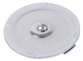 Gardner Bender KO704 Knockout Seal, 3/8 in, Steel, Silver, Galvanized