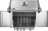 Napoleon Rogue PRO 425 Series RP425SIBNSS-2 Gas Grill with Infrared Side Burner, 42,000 Btu, Natural Gas, 3-Burner