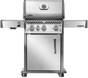 Napoleon Rogue PRO 425 Series RP425SIBNSS-2 Gas Grill with Infrared Side Burner, 42,000 Btu, Natural Gas, 3-Burner