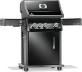 Napoleon Rogue PRO 425 Series RP425SIBPK-2 Gas Grill with Infrared Side Burner, 42,000 Btu, Propane, 3-Burner