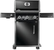 Napoleon Rogue PRO 425 Series RP425SIBPK-2 Gas Grill with Infrared Side Burner, 42,000 Btu, Propane, 3-Burner
