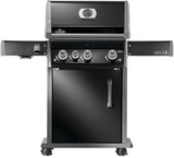 Napoleon Rogue PRO 425 Series RP425SIBPK-2 Gas Grill with Infrared Side Burner, 42,000 Btu, Propane, 3-Burner