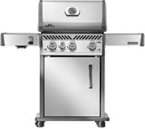Napoleon Rogue PRO 425 Series RP425SIBPSS-2 Gas Grill with Infrared Side Burner, 42,000 Btu, Propane, 3-Burner